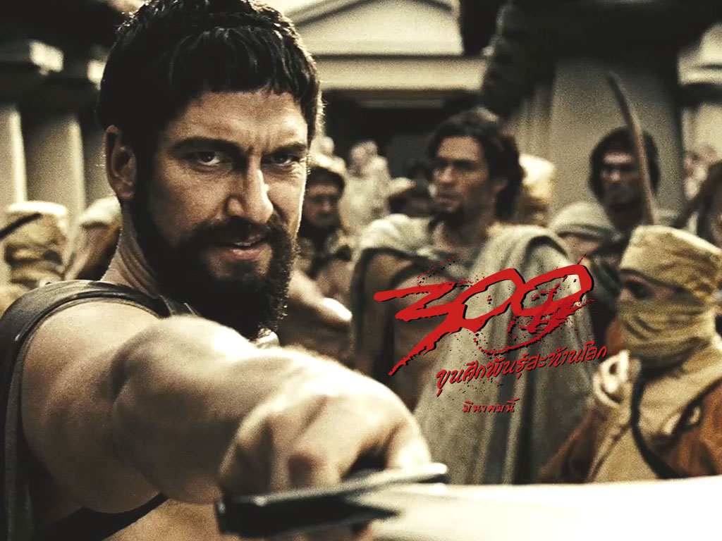 Download Gerard Butler 300 (Movie) King Leonidas Movie 300 HD Wallpaper
