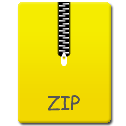 zip拉链电脑图标